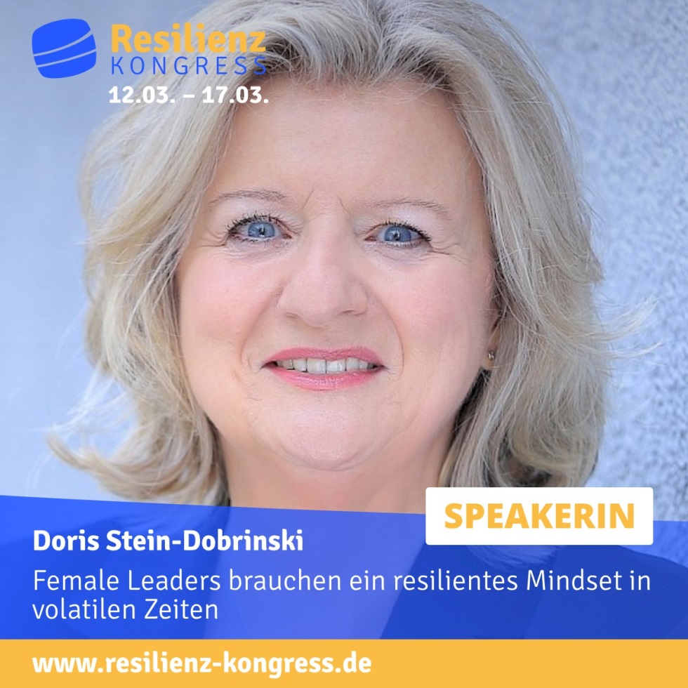 Speakerin Doris Stein-Dobrinski beim Resilienz Kongress 2021